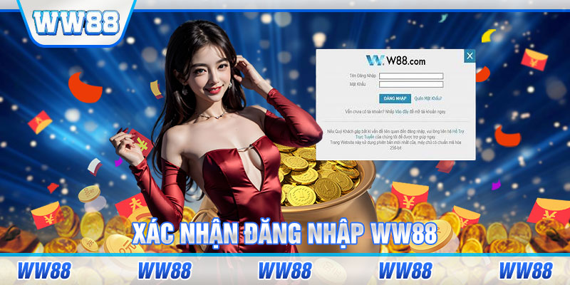 Xác nhận đăng nhập WW88